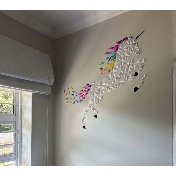 DGEmily Unicorn Wall Art | Large-Scale Wall Decor | Custom Sizes!! - Picture 9 of 12